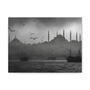 Tableau Istanbul Noir & Blanc