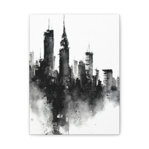 Tableau New York Encre noire