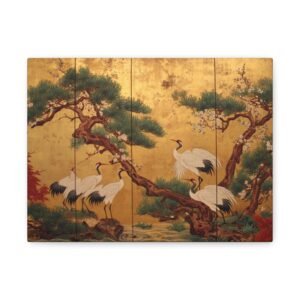 Tableau paravent byōbu