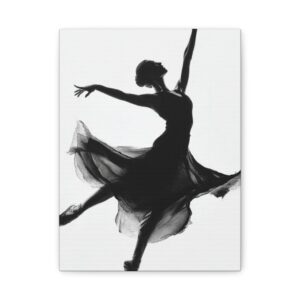 Tableau Noir et Blanc - Ombre Gracieuse