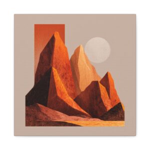 Tableau Terracotta - Massif rocheux