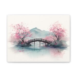 Tableau Japonais Aquarelle