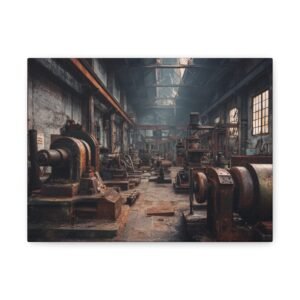 Tableau Industriel Métal & Rouille