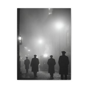 Tableau Peaky Blinders Noir Blanc