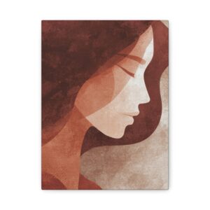 Tableau Visage Terracotta