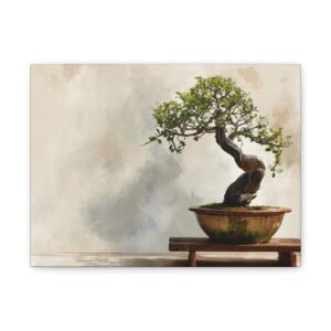 Tableau bonsaï traditionnel