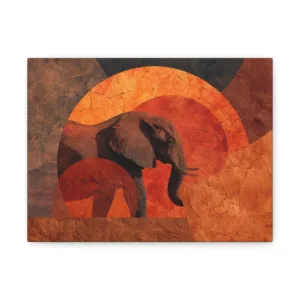 Tableau Terracotta - Éléphant