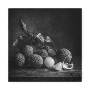 Tableau Noir & Blanc Litchi