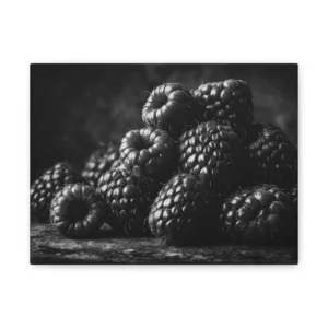 Tableau Noir & Blanc Framboise