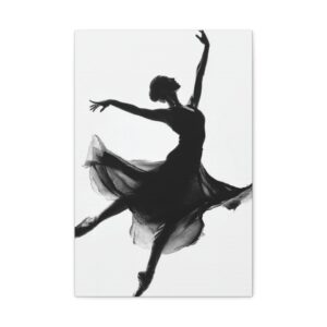 Tableau Noir et Blanc - Ombre Gracieuse