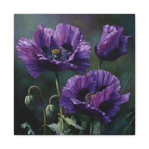 Tableau Coquelicot Violet