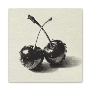 Tableau Noir & Blanc Cerise