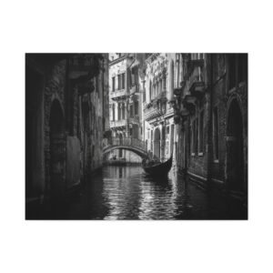 Tableau Noir et Blanc Venise
