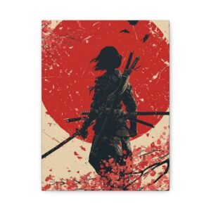 Tableau Guerrière Japonaise