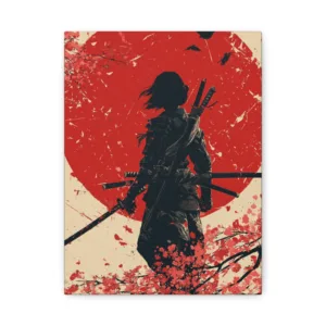 Tableau Guerrière Japonaise