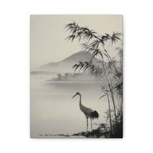 Tableau peinture sumi-e